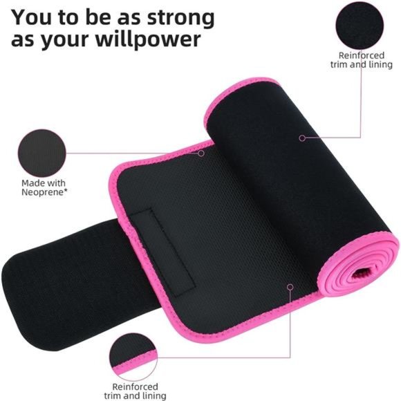 Waist Trainer for Women and Men,Belt Slimming Stomach Wrap for Workout and Sweat